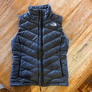 The North Face Dark Gray Quilted Vest